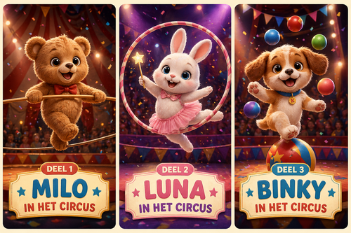 Milo in het Circus – De Dappere Evenwichtskunstenaar